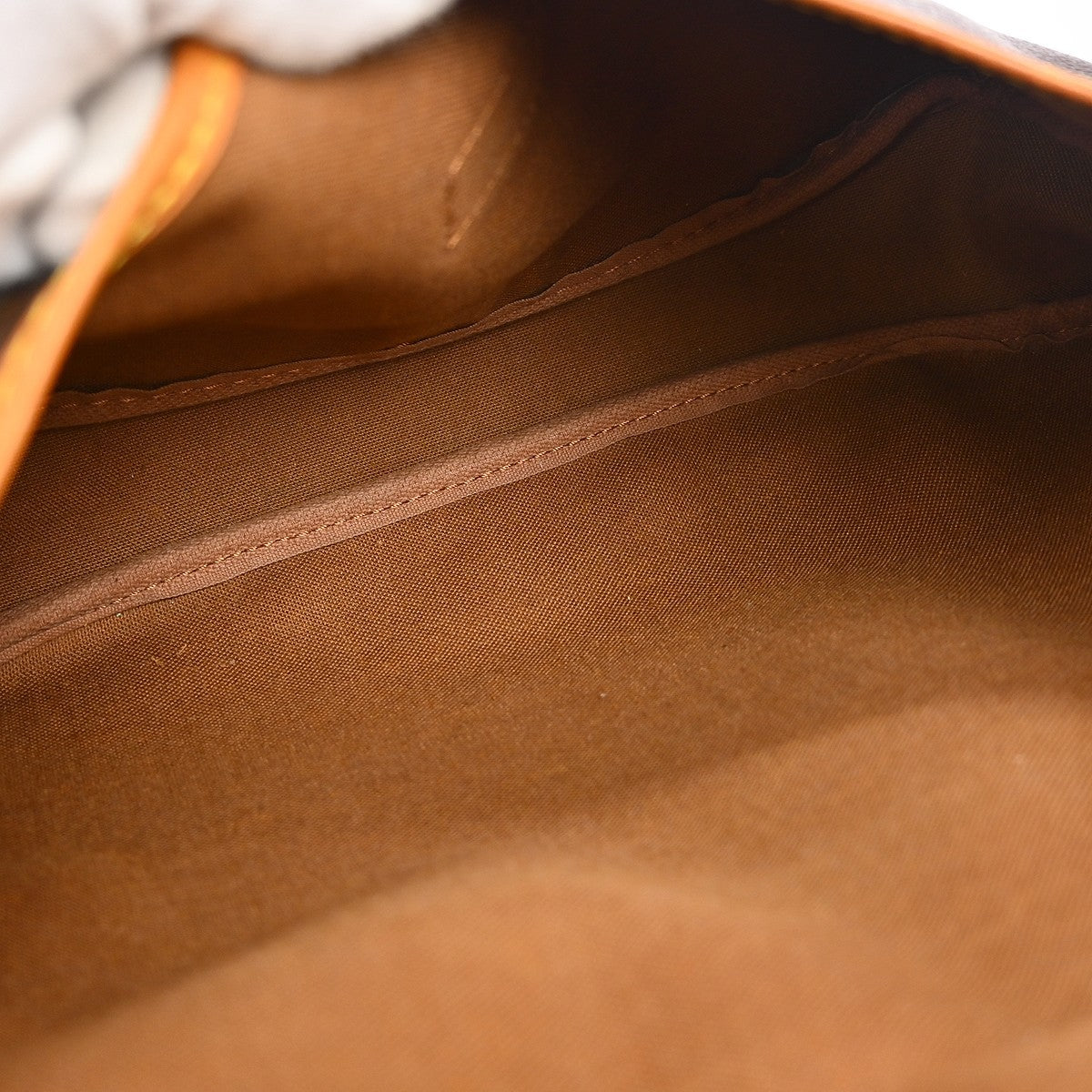 Louis Vuitton Saumur Monogram, Brown, Canvas, Shoulder Bag