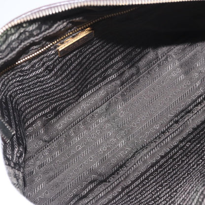 Prada Bauletto Saffiano Leather, Gold, Leather, Handbag