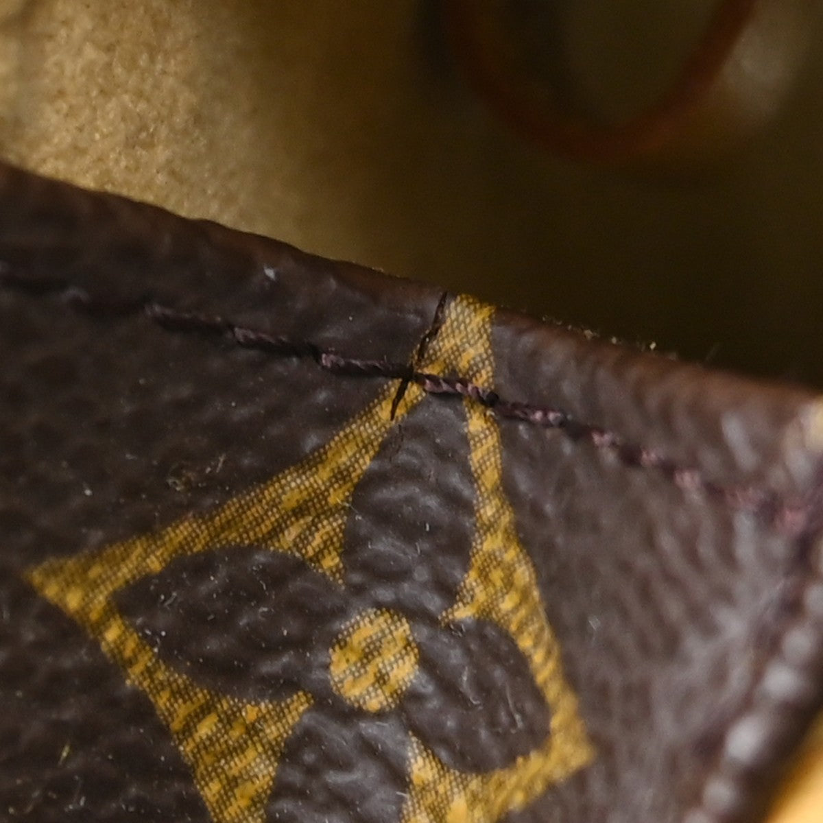 Louis Vuitton Twin Monogram Canvas, Brown, Canvas, Clutch