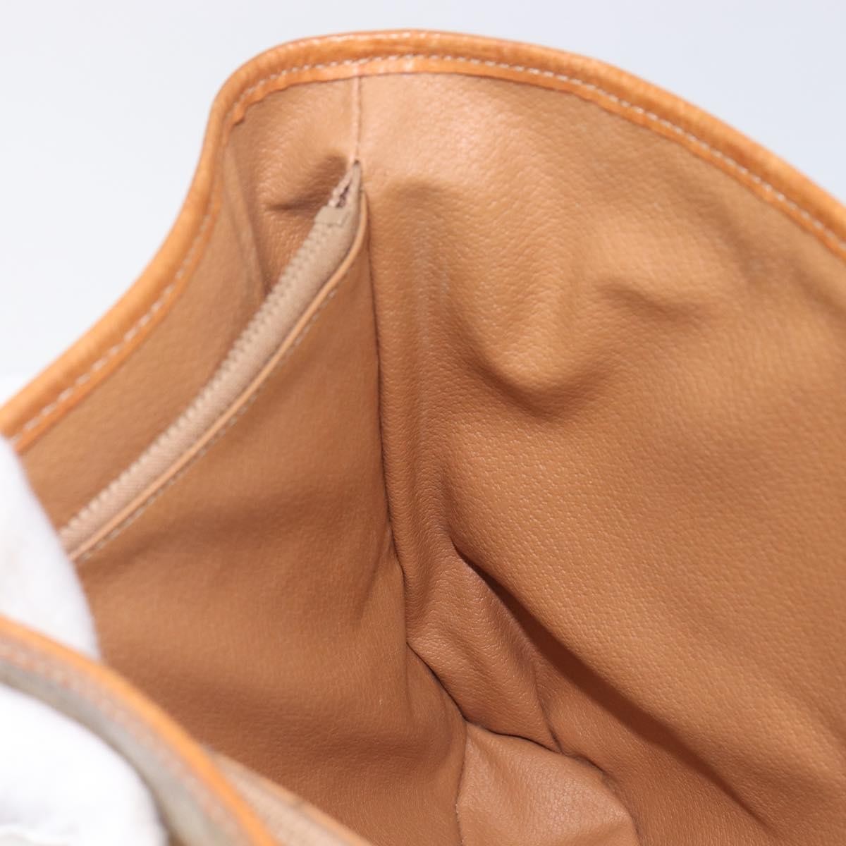 Celine Macadam Canvas and Leather, Beige, Canvas, Tote Bag