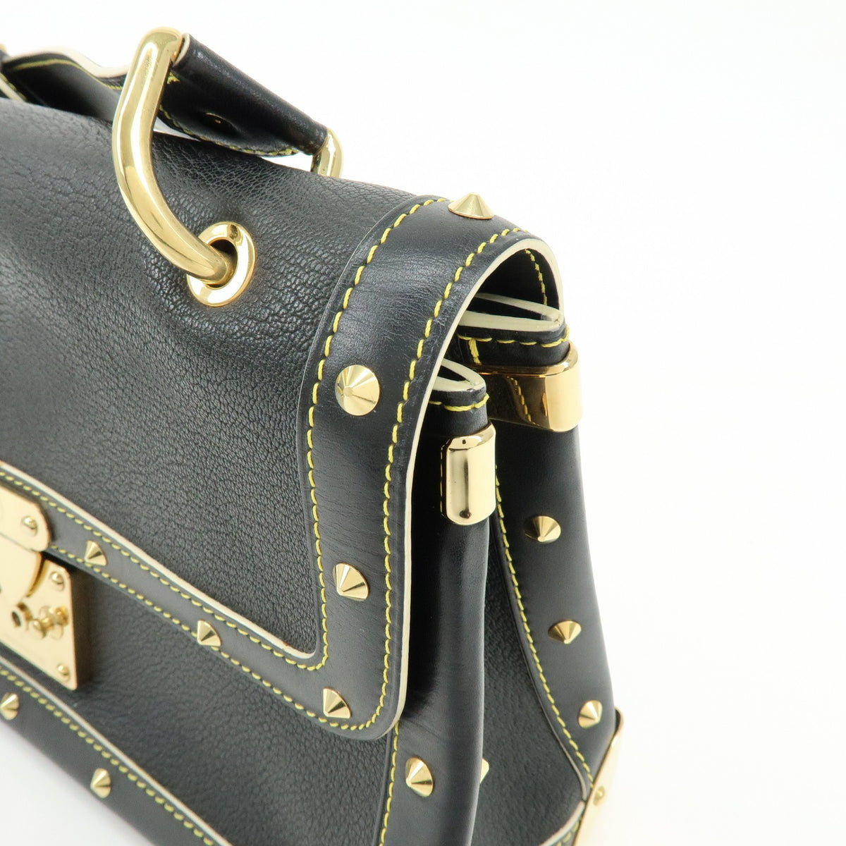 Louis Vuitton Suhali Le Talentueux Leather, Black, Leather, Handbag