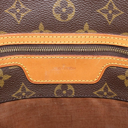 Louis Vuitton Shopping Sac Monogram Canvas, Brown, Canvas, Handbag
