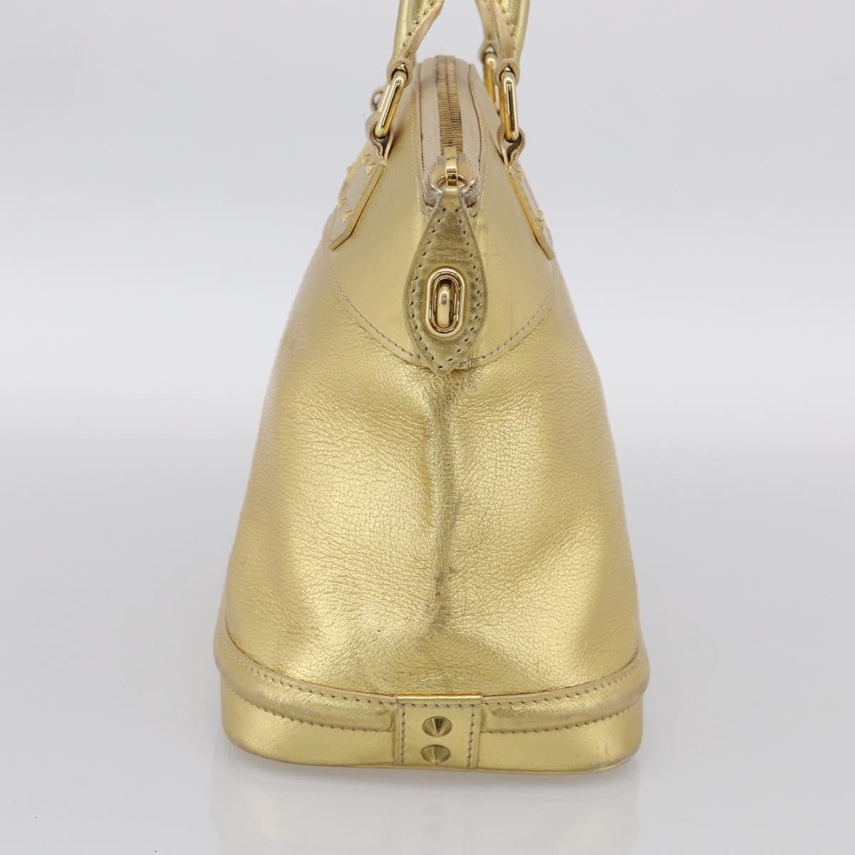 Louis Vuitton Suhali Lockit Leather, Gold, Leather, Handbag