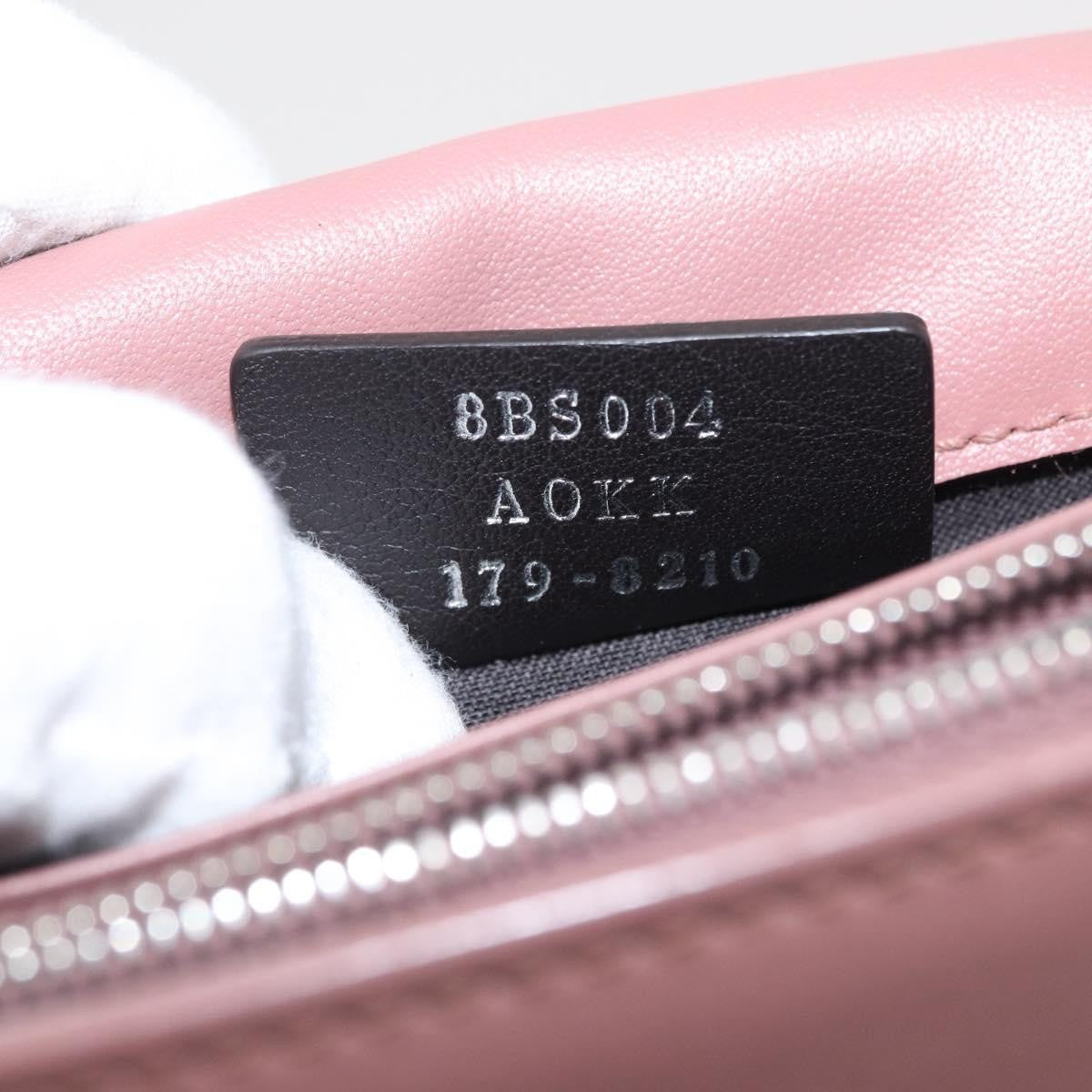 Fendi F is Fendi Wallet on Chain Leather, Pink, Leather, Shoulder Bag