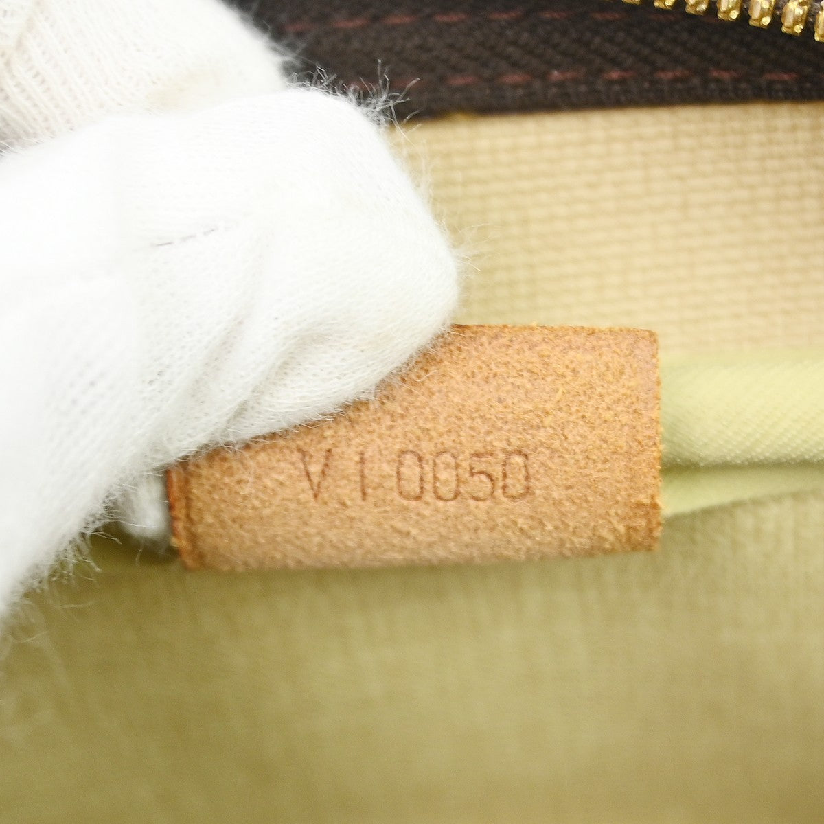 Louis Vuitton Deauville Monogram Canvas, Brown, Canvas, Handbag