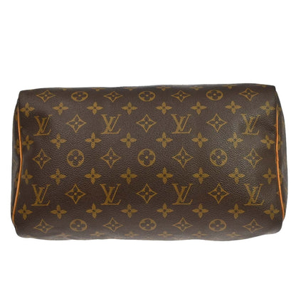 Louis Vuitton Speedy Monogram Canvas, Brown, Canvas, Handbag