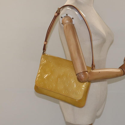 Louis Vuitton Thompson Street Monogram Vernis, Beige, Patent Leather, Shoulder Bag