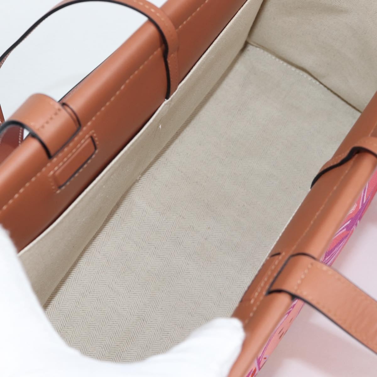 Loewe Paula's Ibiza Cushion Printed Canvas, Pink, Canvas, Tote Bag
