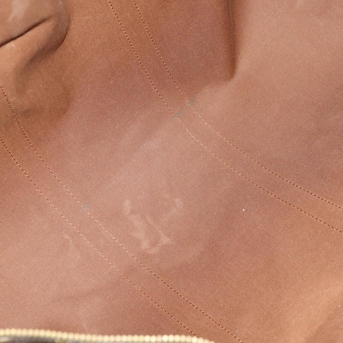 Louis Vuitton Keepall Monogram Canvas, Brown, Canvas, Travel Bag
