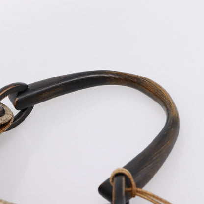 Gucci Vintage Bamboo Handle GG Canvas, Beige, Canvas, Tote Bag
