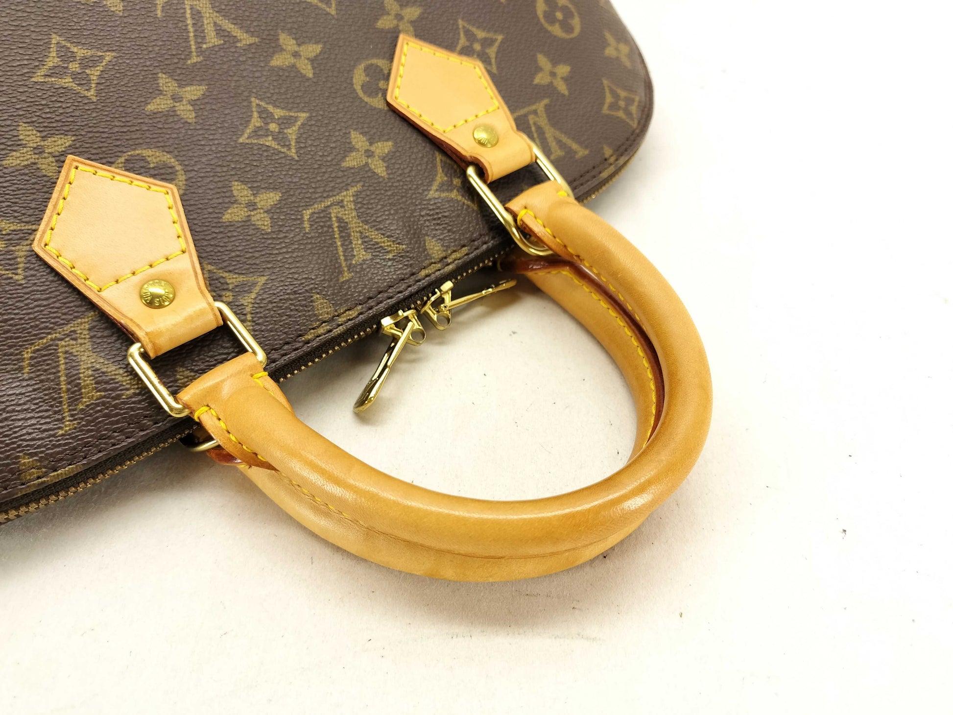 Louis Vuitton Alma Voyage Monogram Canvas, Brown, Leather, Handbag