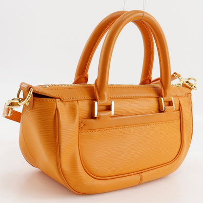 Louis Vuitton Dhanura Epi Leather, Orange, Leather, Handbag