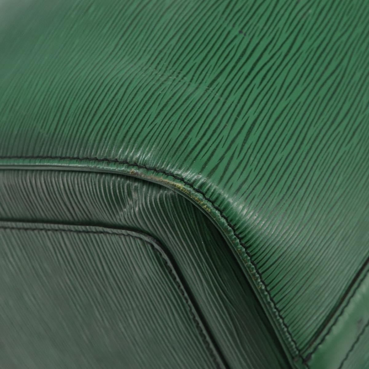 Louis Vuitton Keepall Epi Leather, Green, Leather, Travel Bag