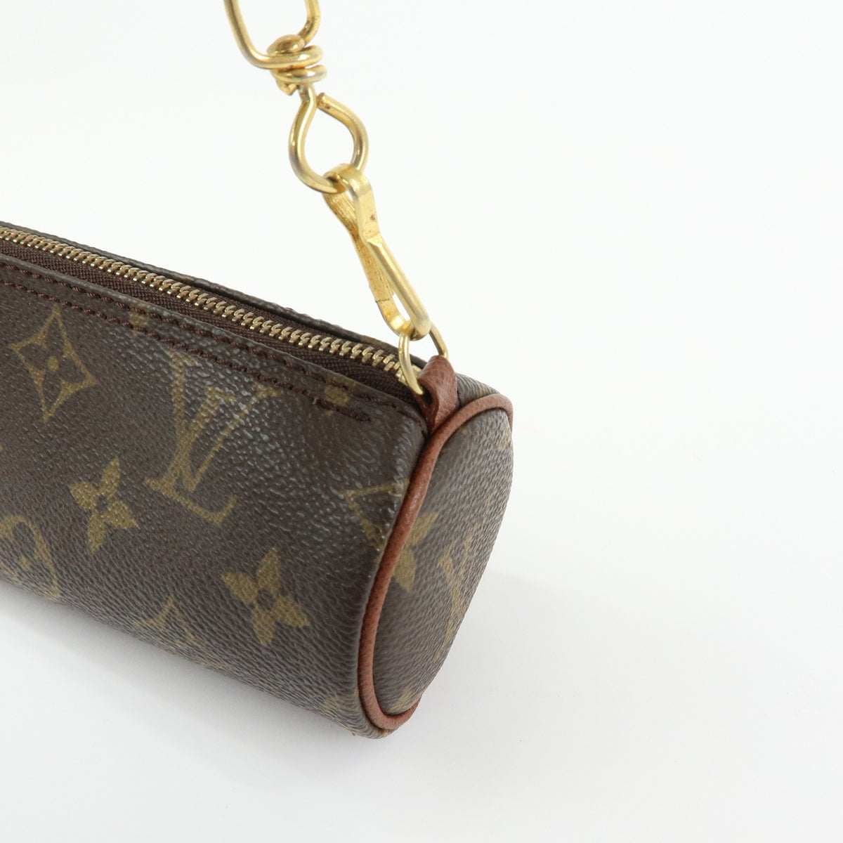 Louis Vuitton Papillon Pochette Monogram Canvas, Brown, Canvas, Clutch