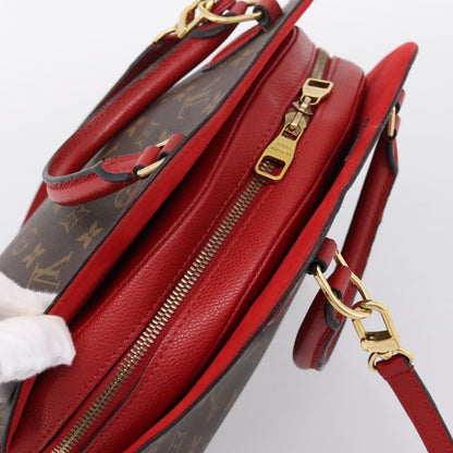 Louis Vuitton Alma BNB Monogram Canvas with Leather, Brown, Canvas, Handbag