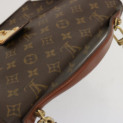 Louis Vuitton Monceau Handbag Monogram Canvas, BROWN, CANVAS, Handbag