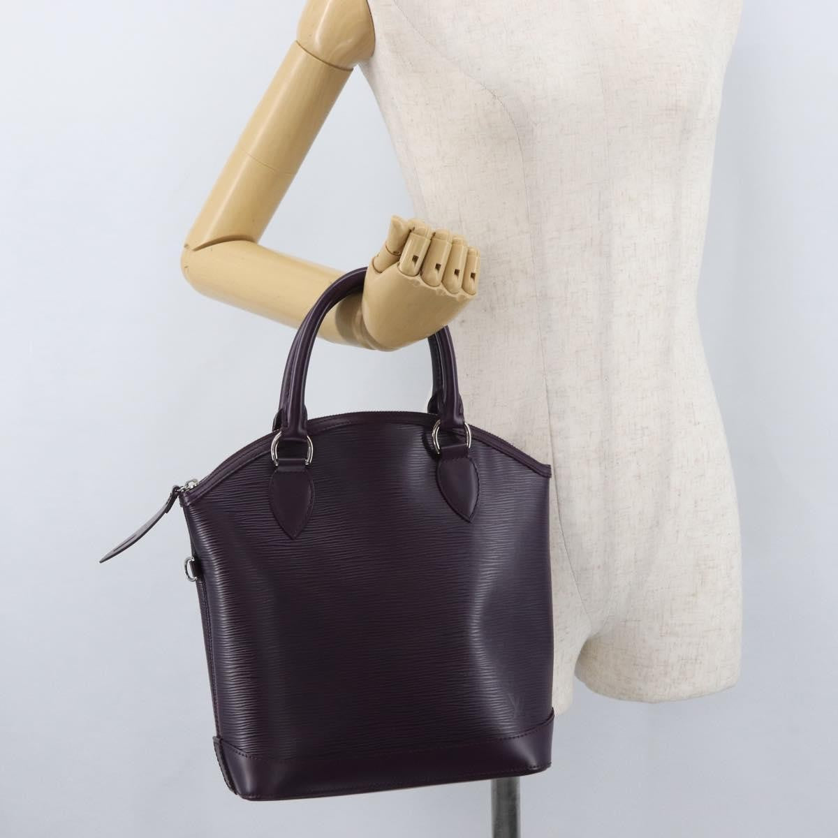 Louis Vuitton Lockit Epi Leather, Purple, Leather, Handbag