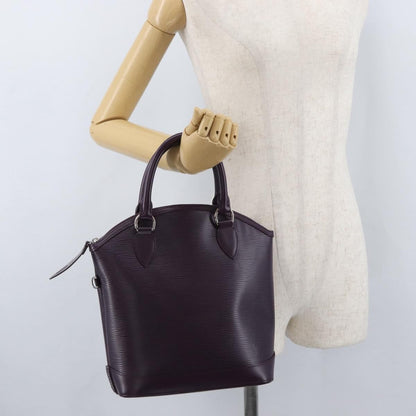 Louis Vuitton Lockit Epi Leather, Purple, Leather, Handbag