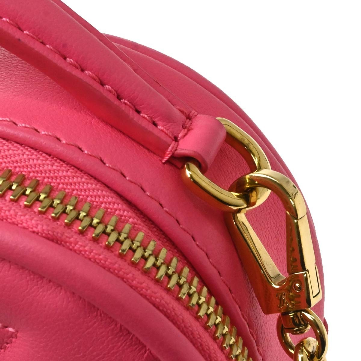 Louis Vuitton Pop My Heart Bubblegram Leather, Pink, Leather, Clutch