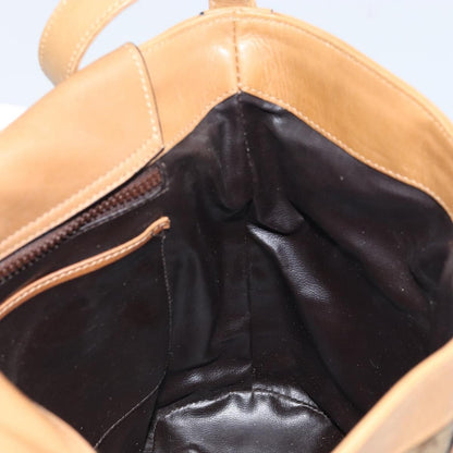 Celine C Sulky Canvas and Leather, Beige, Canvas, Shoulder Bag