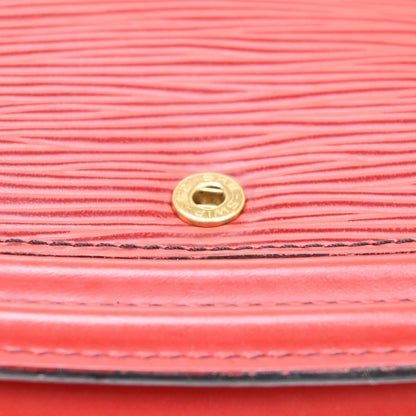 Louis Vuitton Tilsitt Bum Epi Leather, Red, Leather, Handbag