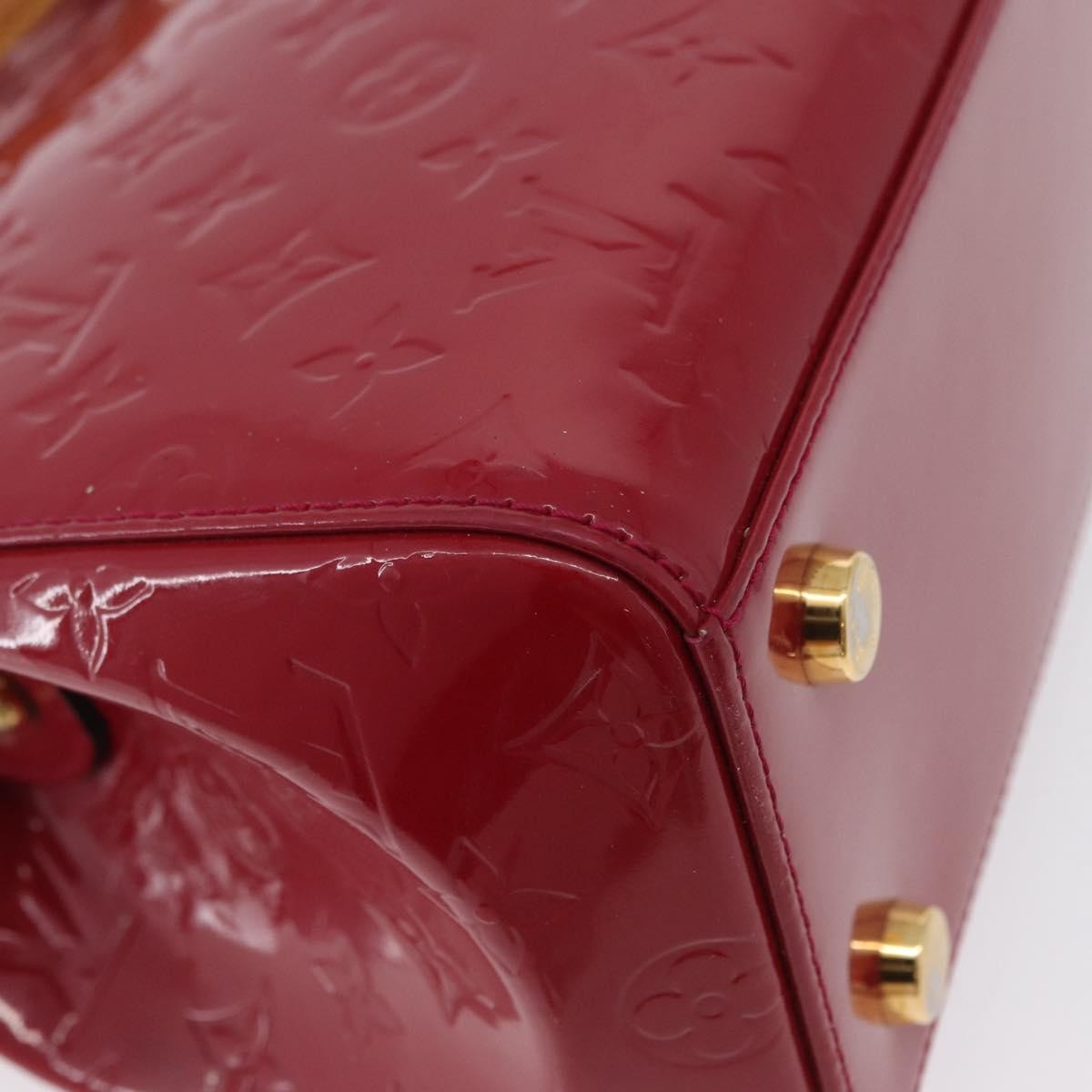 Louis Vuitton Blair Monogram Vernis, Pink, Patent Leather, Handbag