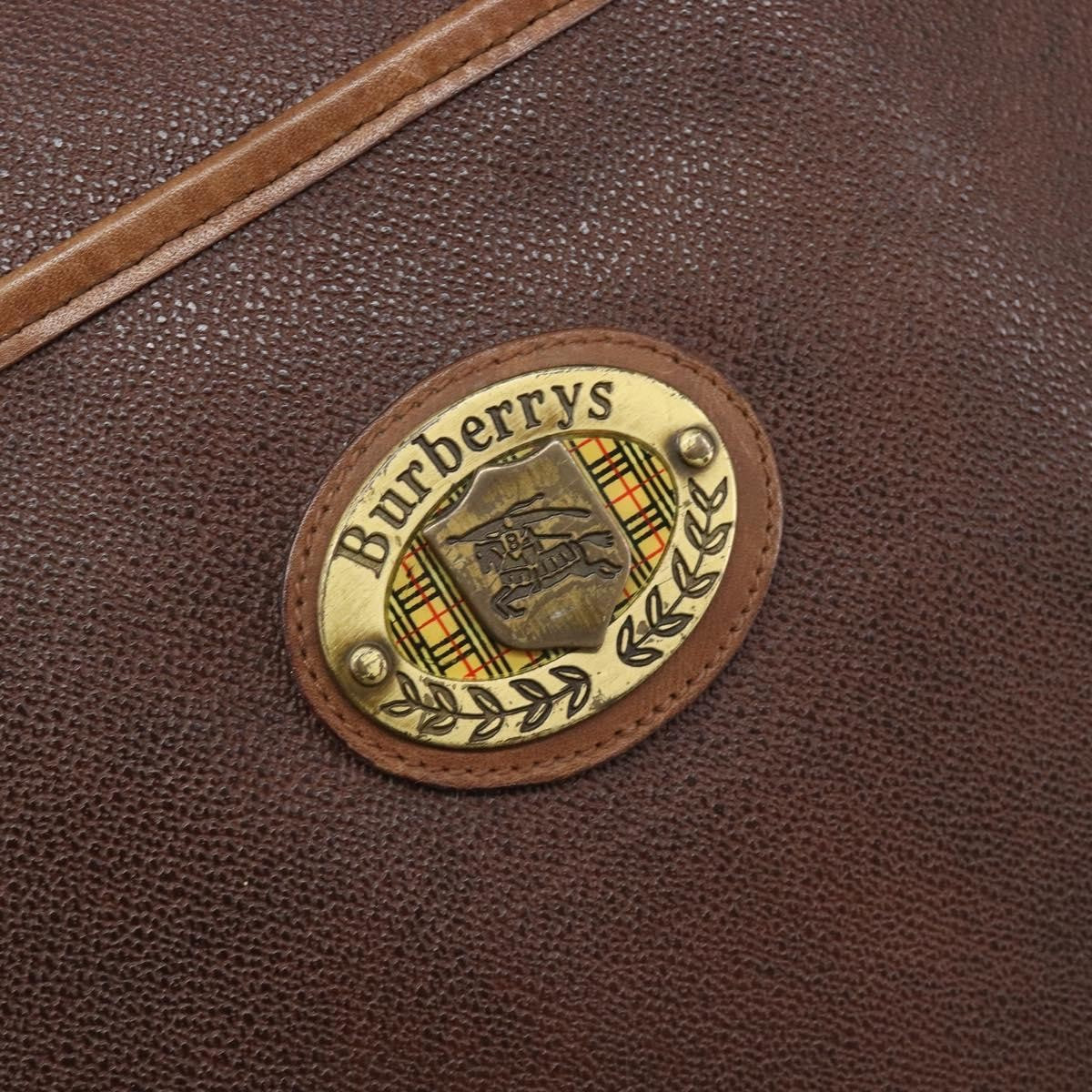 Burberry Shoulder Bag Leather, Brown, Leather, Shoulder Bag
