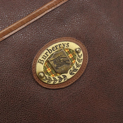 Burberry Shoulder Bag Leather, Brown, Leather, Shoulder Bag