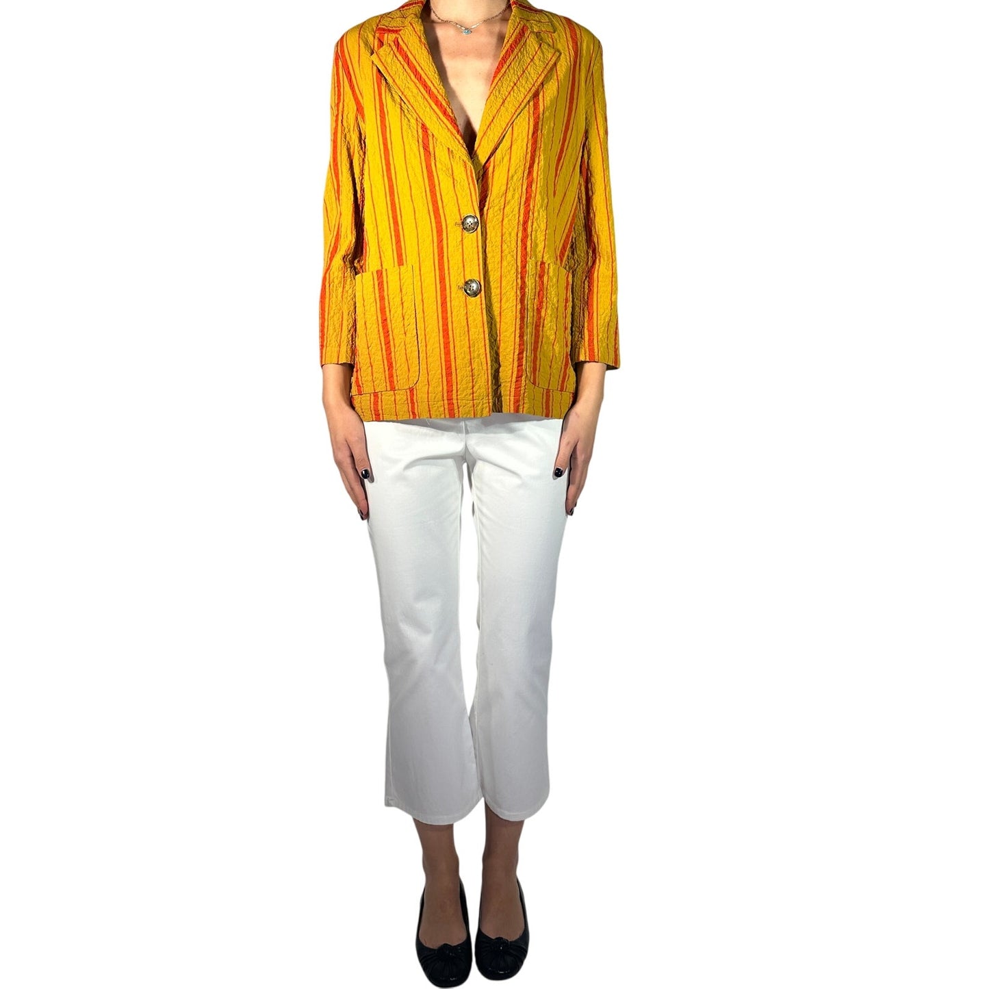 Liviana Conti Floral Silk Blouse