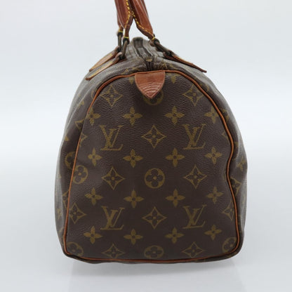 Louis Vuitton Speedy Monogram Canvas, Brown, Canvas, Handbag