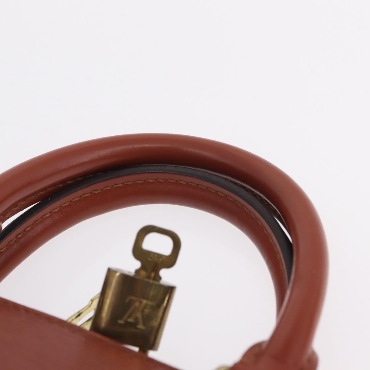 Louis Vuitton Alma Epi Leather, Brown, Leather, Handbag