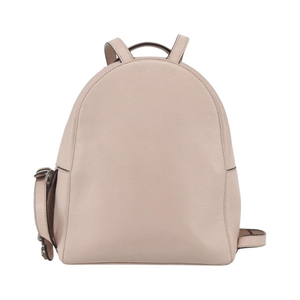 Fendi By The Way Leather, Beige, Leather, Backpack