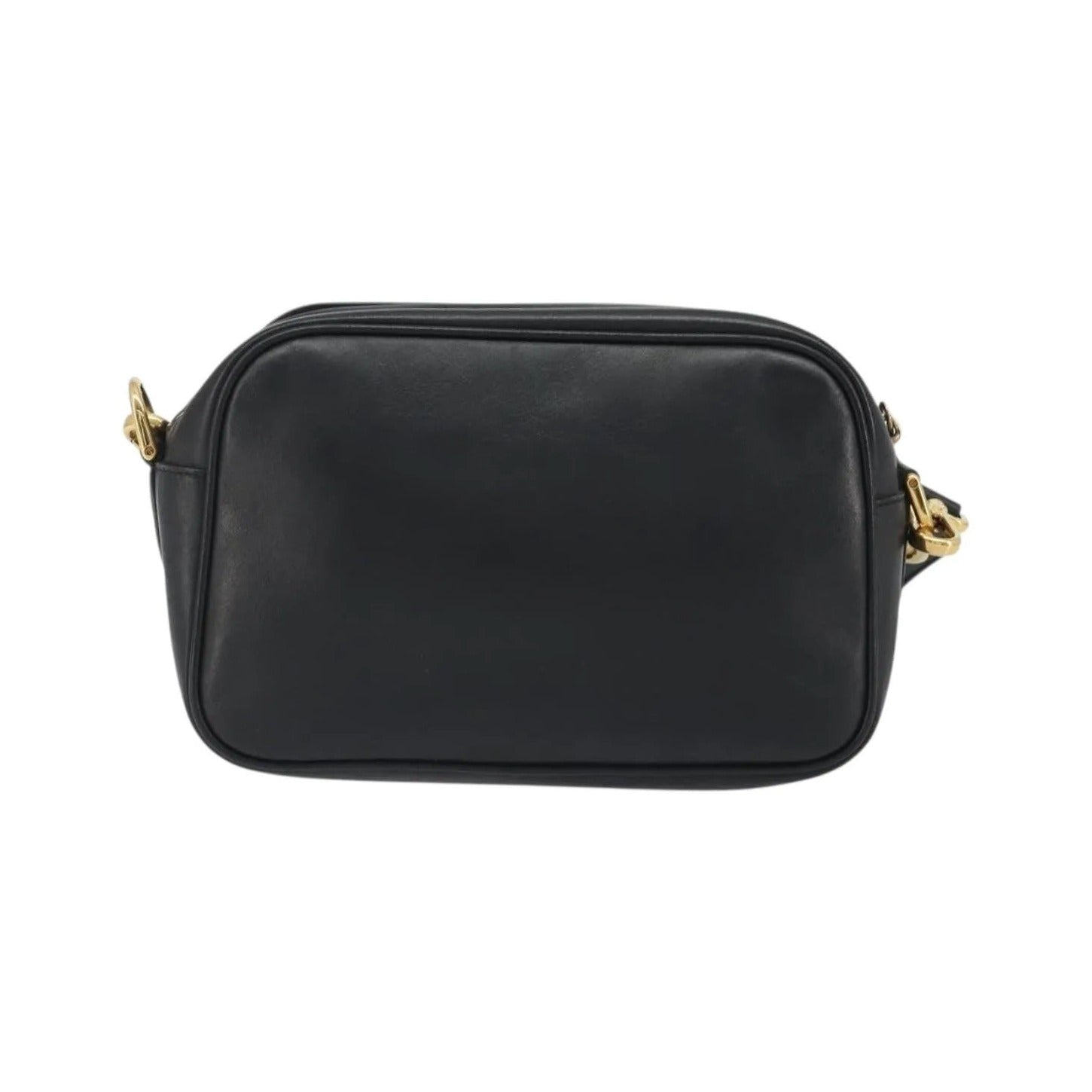 Fendi F is Fendi Camera Leather, Navy, Leather, Shoulder Bag