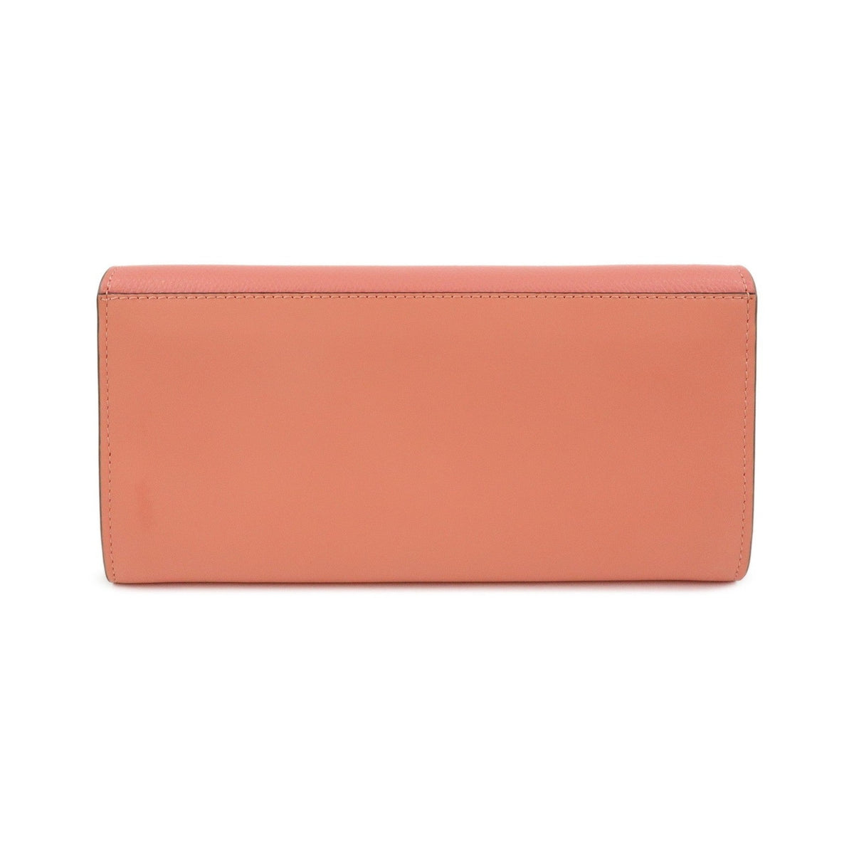Fendi FF Diamonds Continental Chain Leather, Pink, Leather, Crossbody Bag
