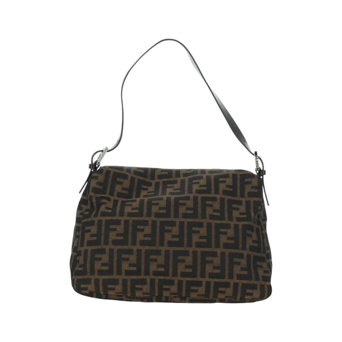 Fendi Mama Forever Zucca Canvas, Brown, Canvas, Handbag