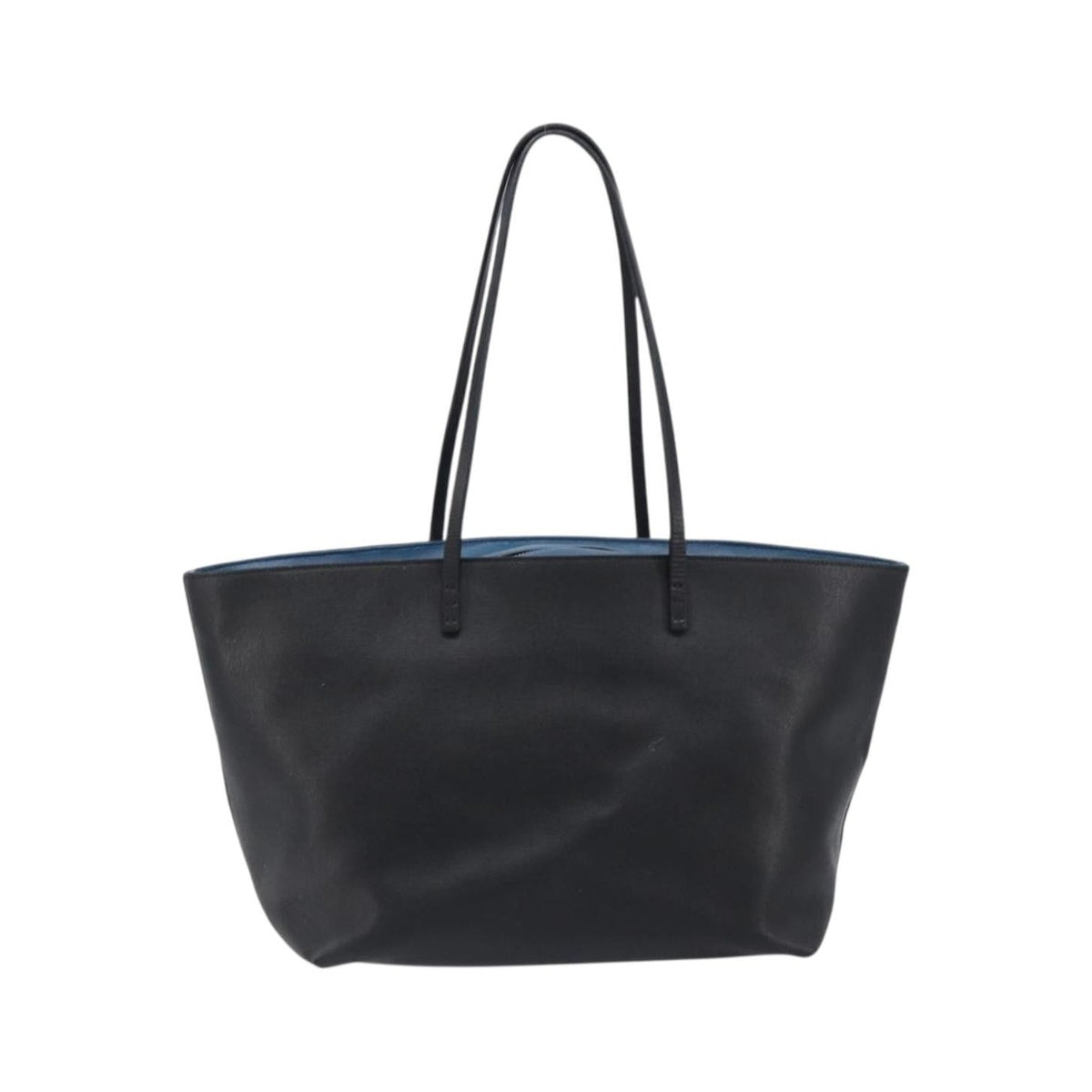 Fendi Monster Roll Leather, Black, Leather, Tote Bag