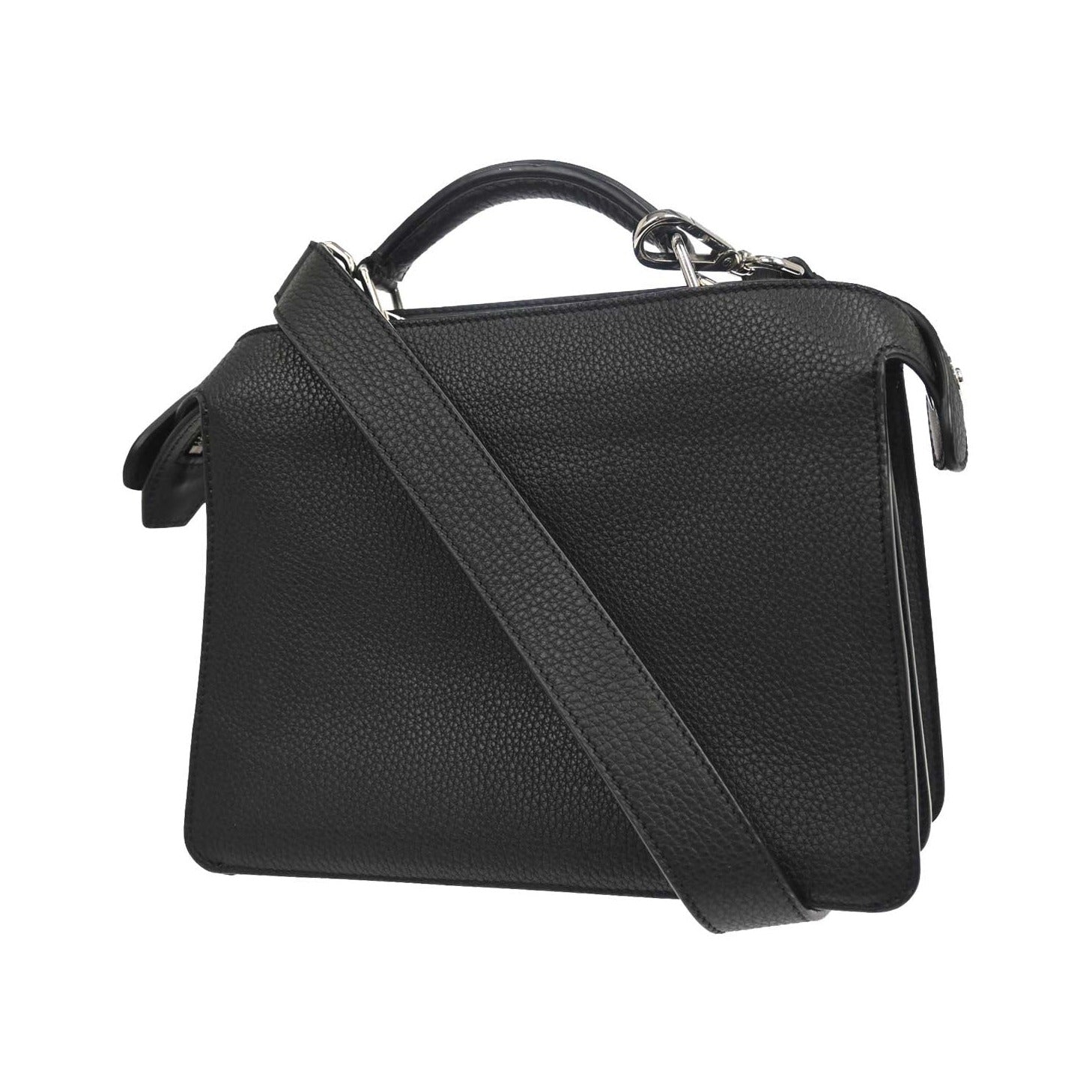 Fendi Peekaboo ISeeU Printed Leather, Multicolour, Leather, Handbag
