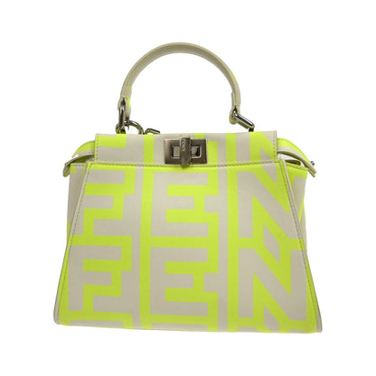 Fendi Peekaboo Leather, Multicolour, Leather, Handbag