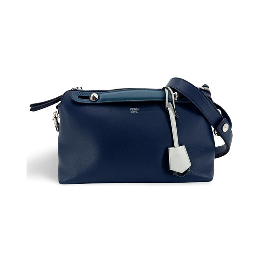Fendi Selleria By The Way Satchel Leather, White, Calfskin, Shoulder Bag