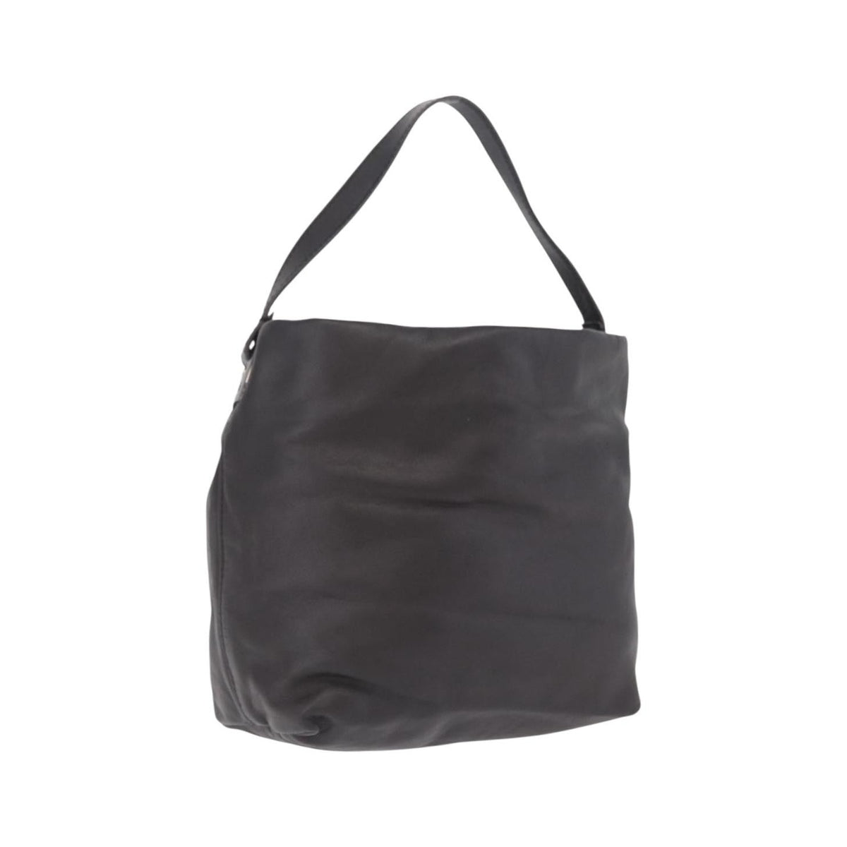Fendi Shoulder Leather, Brown, Leather, Shoulder Bag