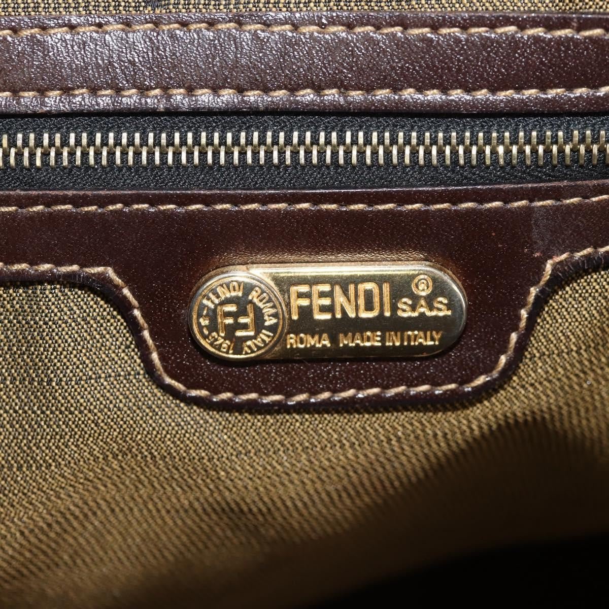 Fendi Vintage FF Logo Tote - Brandsamsara
