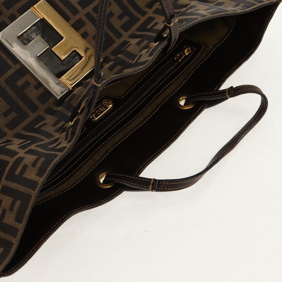 Fendi Vintage FF Logo Tote - Brandsamsara