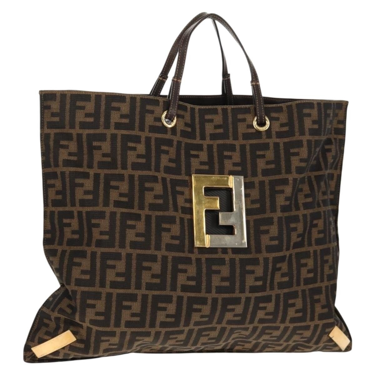 Fendi Vintage FF Logo Tote - Brandsamsara