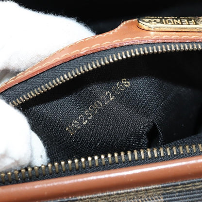 Fendi Vintage Pequin Convertible Boston Bag - Brandsamsara