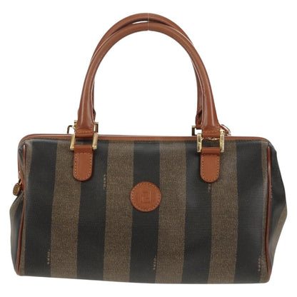 Fendi Vintage Pequin Convertible Boston Bag - Brandsamsara