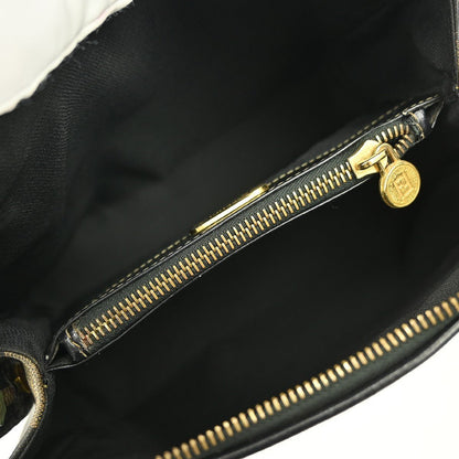 Fendi Vintage Pequin Convertible Zip Tote - Brandsamsara