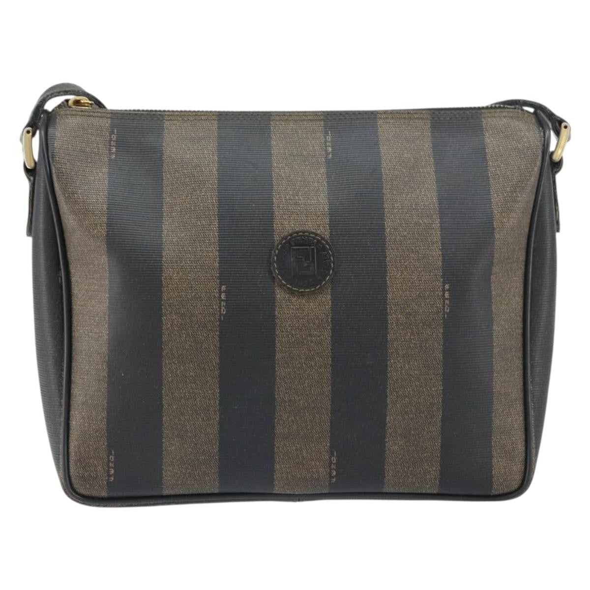 Fendi Vintage Pequin Shoulder bag - Brandsamsara