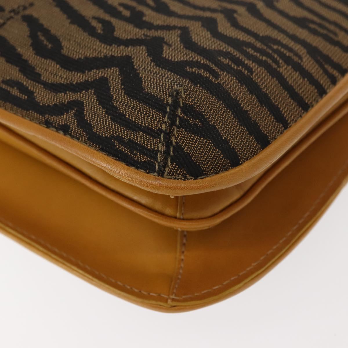 Fendi Vintage Tiger Print Shoulder Bag - Brandsamsara