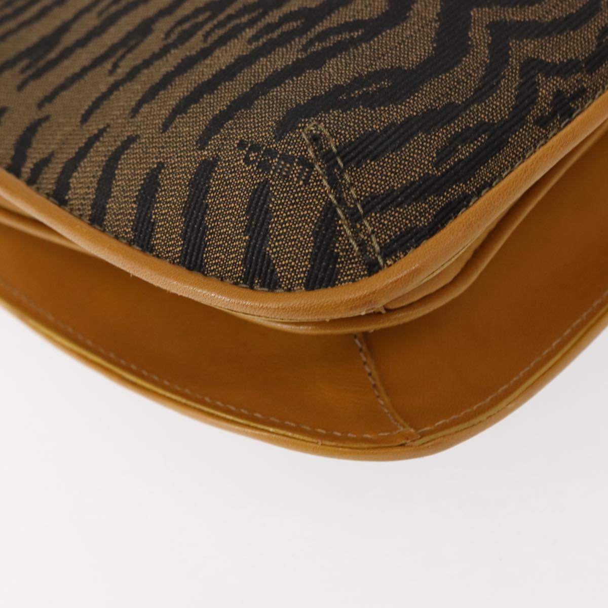 Fendi Vintage Tiger Print Shoulder Bag - Brandsamsara