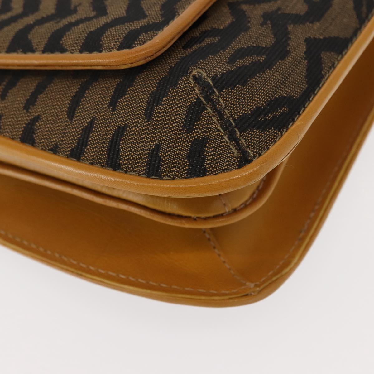 Fendi Vintage Tiger Print Shoulder Bag - Brandsamsara